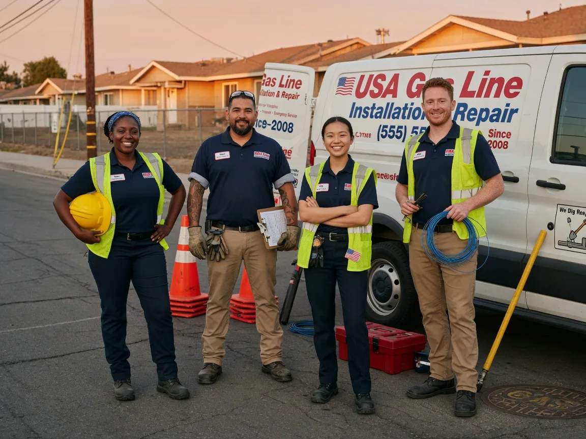 Gas Line Installation company in Walnut, MS